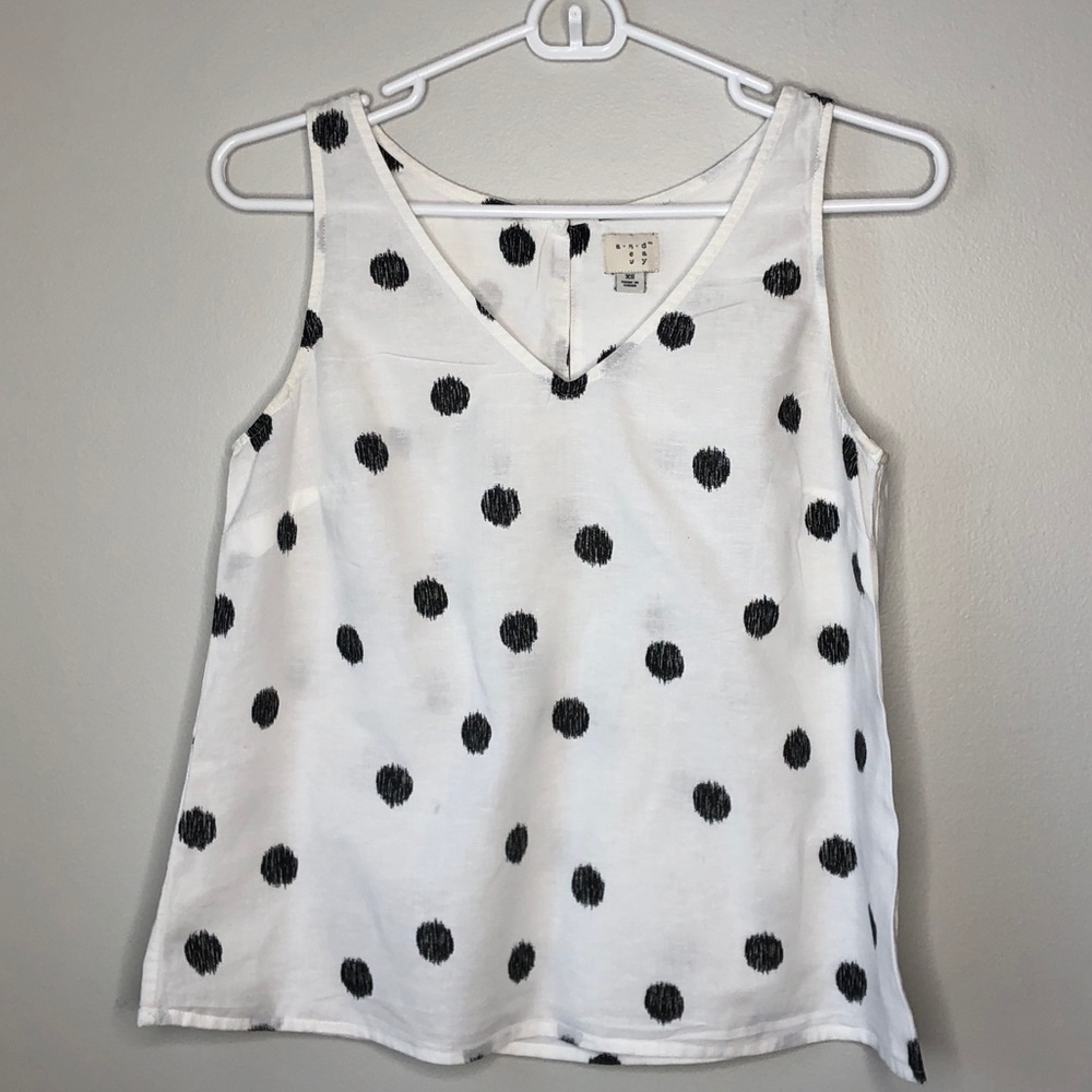 ✨ LAST CHANCE ✨ A New Day Polka Dot Tank Top | XS